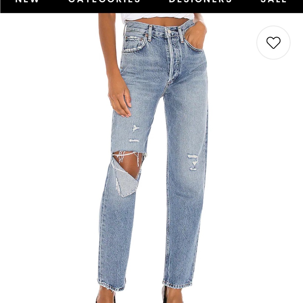 Agolde 90’s pinch waist (lineup color)